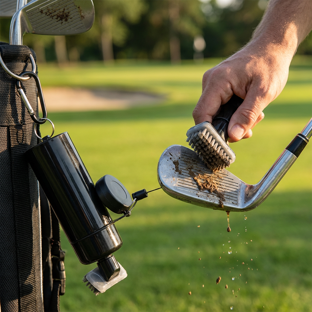 Brosse Nettoyante Golf Portable