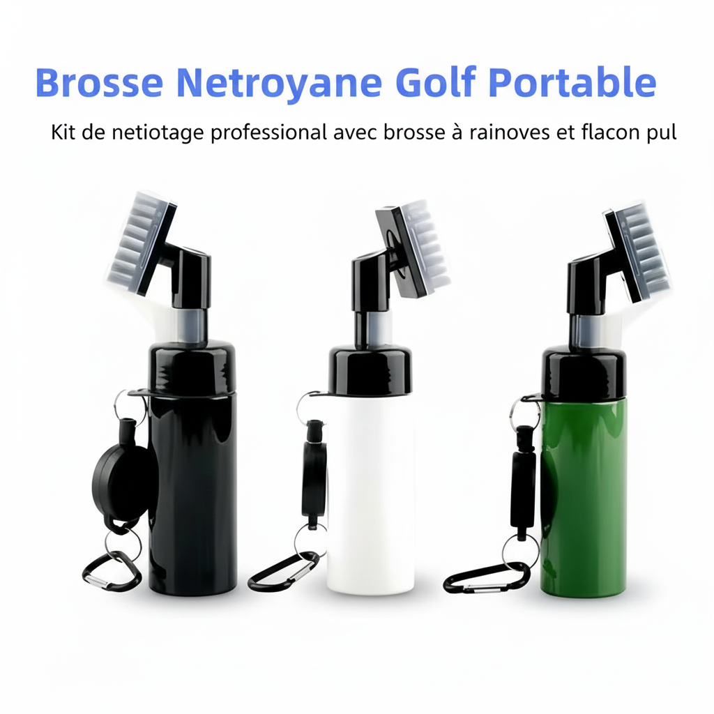 Brosse Nettoyante Golf Portable