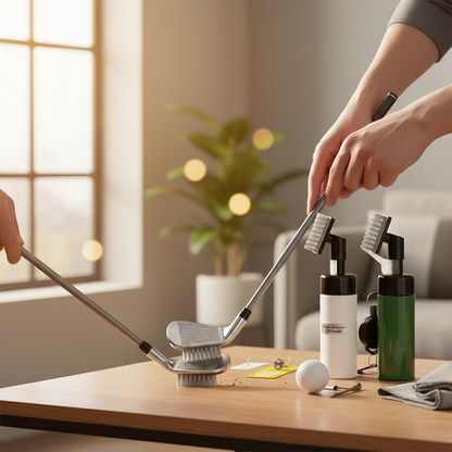 Brosse Nettoyante Golf Portable